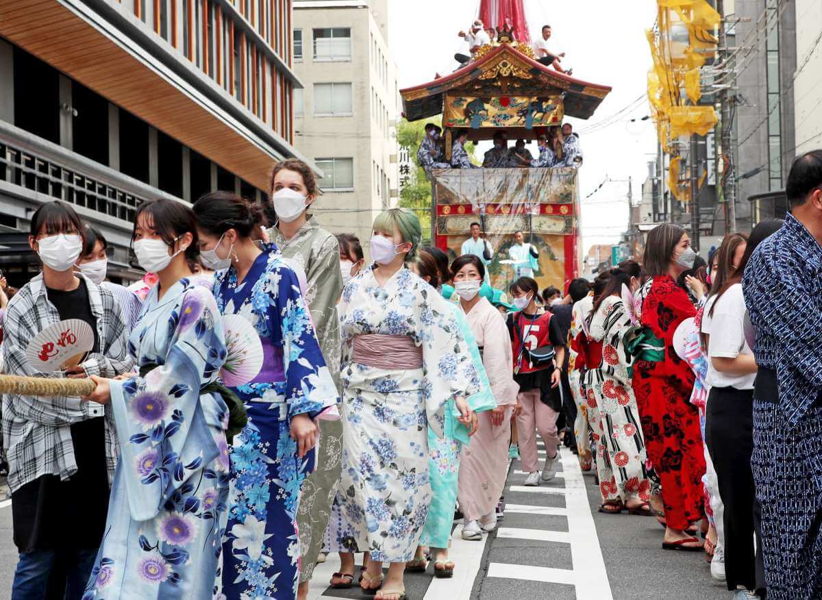gion matsuri japon