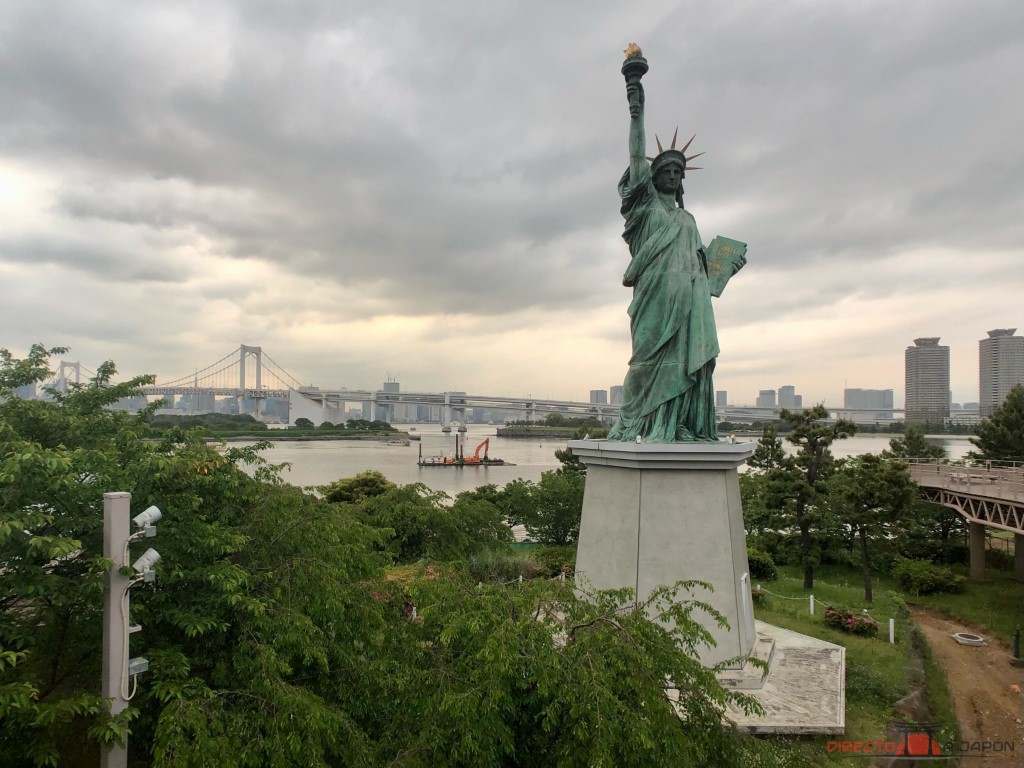 La Estatua de la Libertad de Odaiba