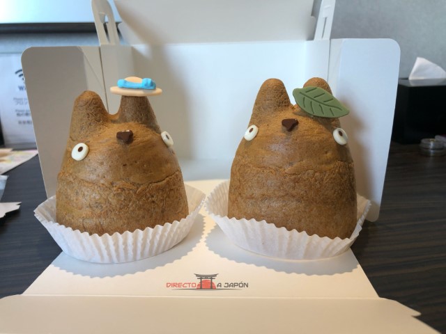 Pastelitos de Totoro de la tienda de Shirohige