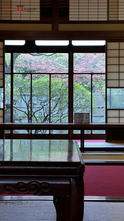 Vistas del jardín desde el Yamamoto-tei