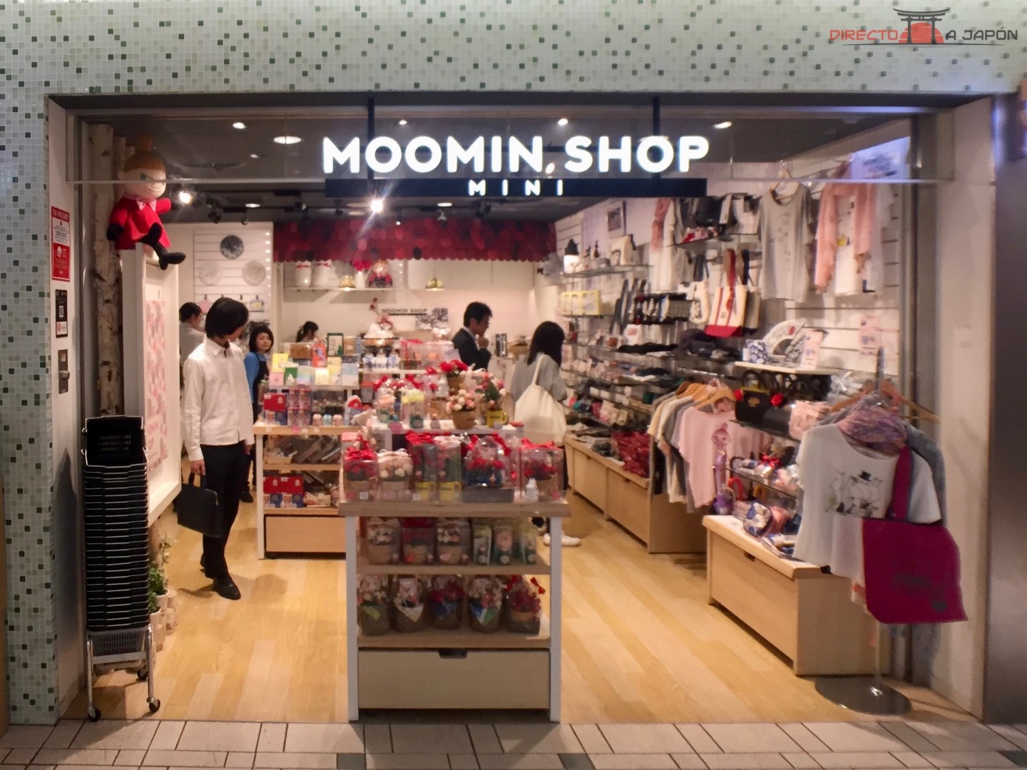 Moomin Shop Mini en Tokyo Character Street