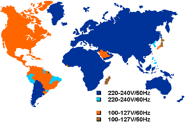 voltaje y frecuencia en japon