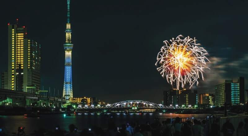 festival sumidagawa en tokio